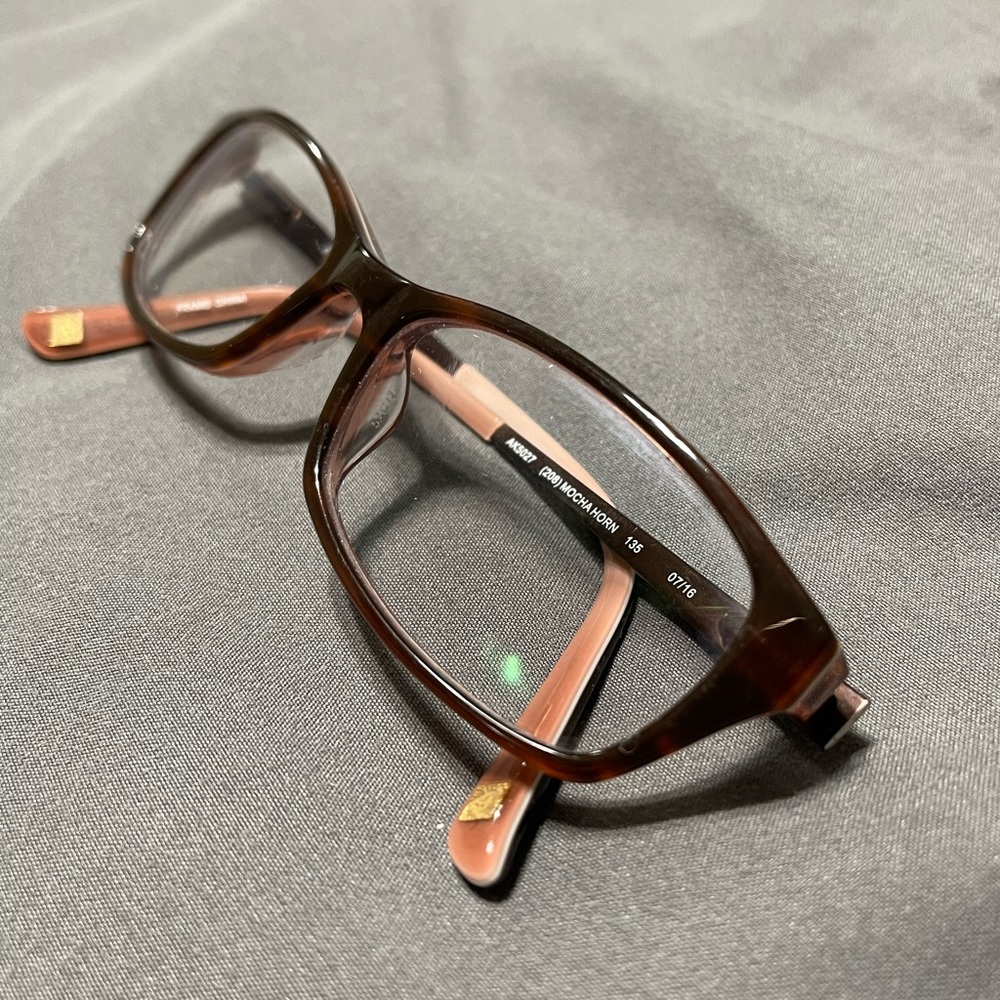 🟣🟣Womens Brown Anne Klein Reading Glasses